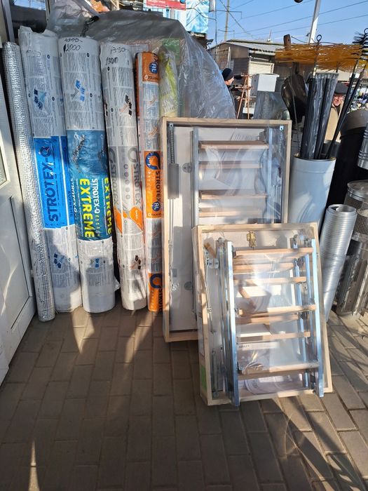 Водостічна система Bryza плівка Strotex сходи на Горище!!!