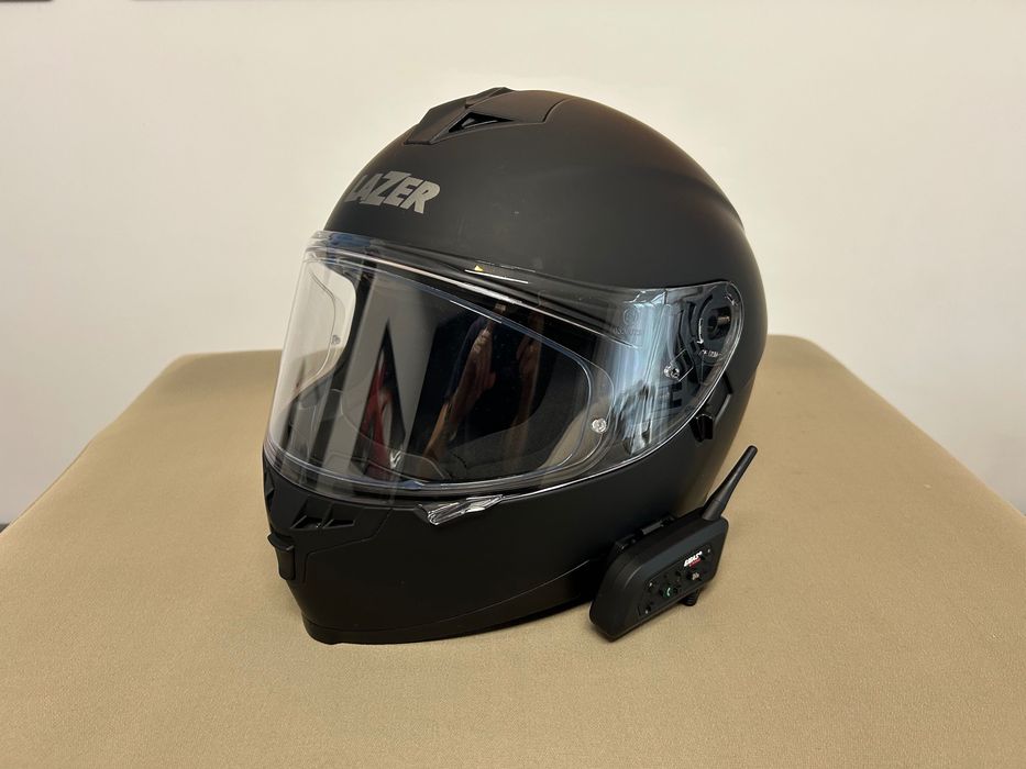 Kask motocyklowy Lazer Vertigo EVO M interkom pinlock