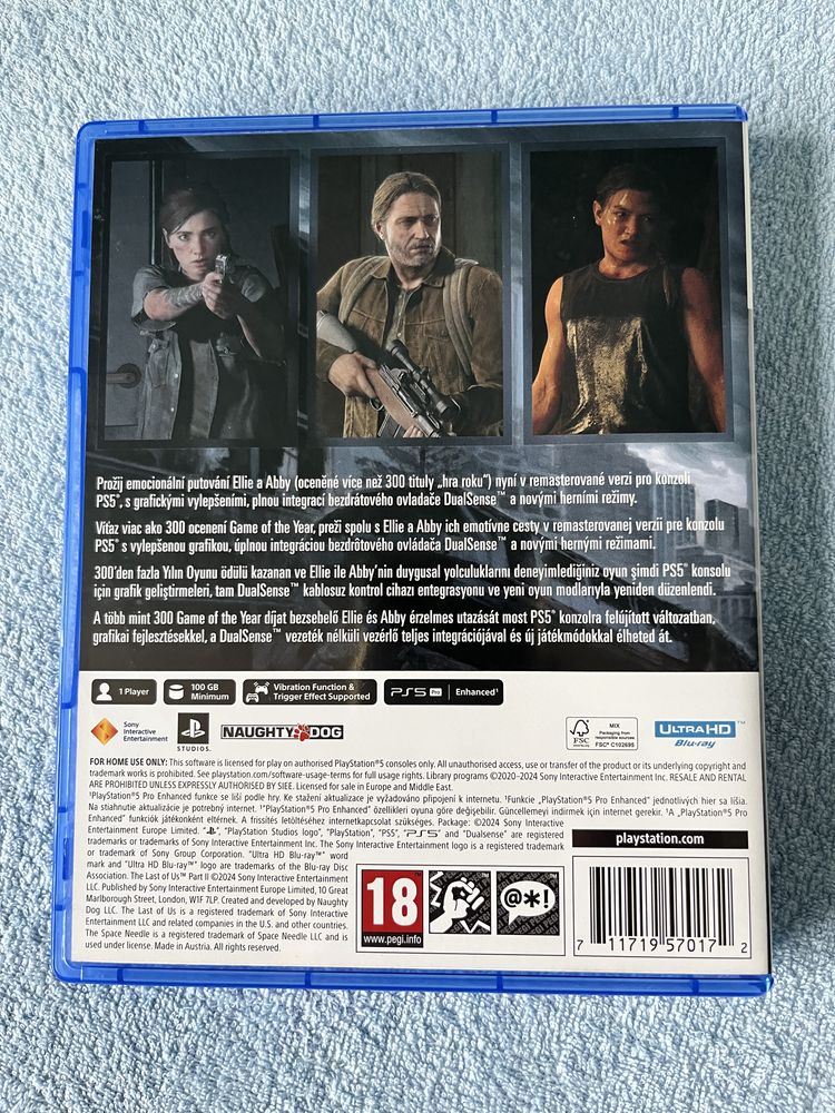 The Last of Us II Remastered PS5