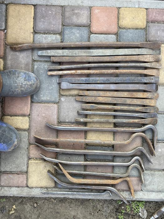 Люльковые и ударные ключи Монтировки железные и титановые гвоздодеры