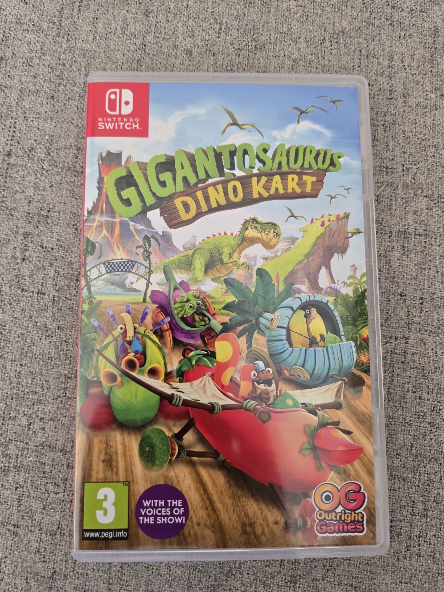 Gigantosaurus Dino Kart nintendo switch