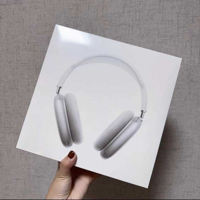 Słuchawki bluetooth Nowe zapieczętowane -(ANC)Apple Max Silver