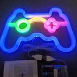 Neon PAD lampa LED kolorowy gracz kontroler game konsola ozdoba USB