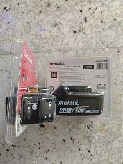 Bateria MAKITA 6AH 18V nowe