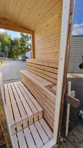 Sauna ogrodowa gotowa