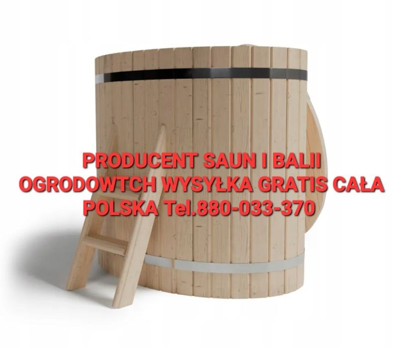 Odbiorców hurtowych balia beczka sauna wysyłka gratis!!!