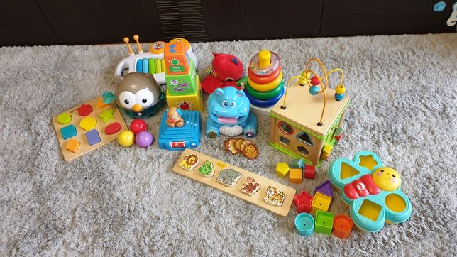 Zabawki zestaw paka zabawek dla dzieci + książka +plecak Kubuś