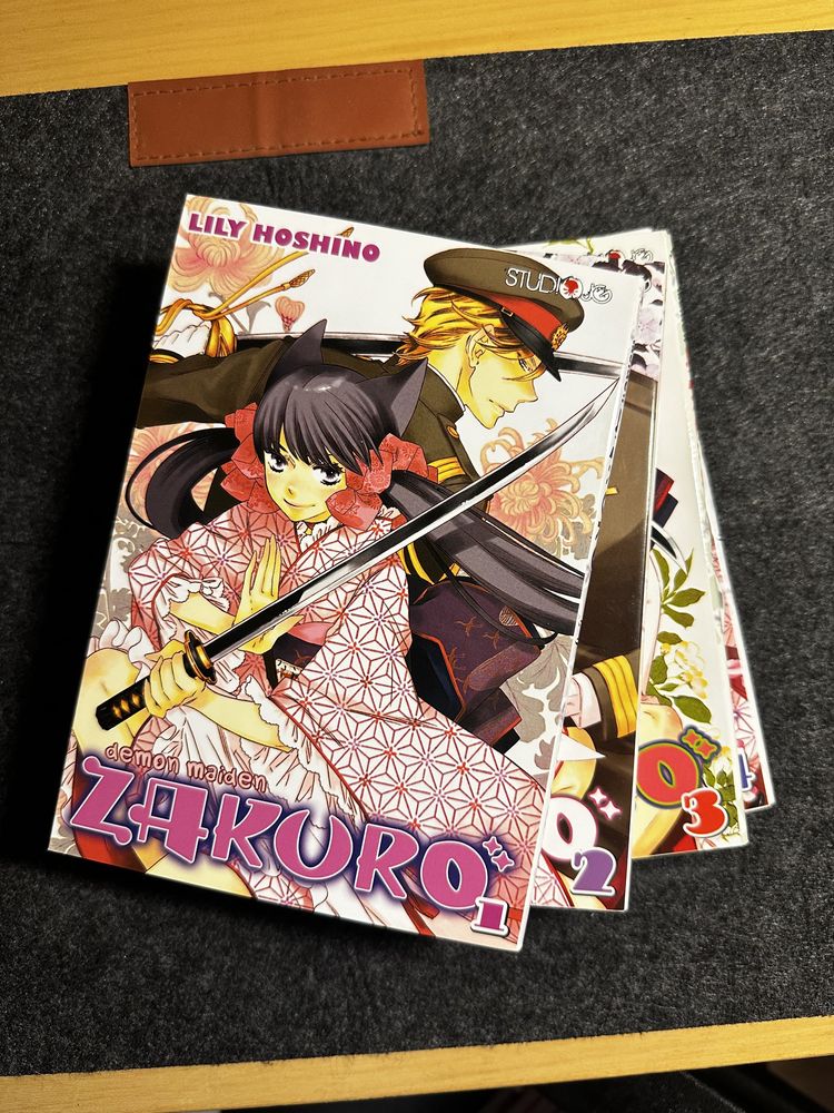 Manga Demon Maiden Zakuro tomy 1-4