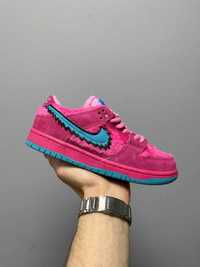 Жіночі кросівки Nike SB Dunk Low Grateful Dead Bears Pink