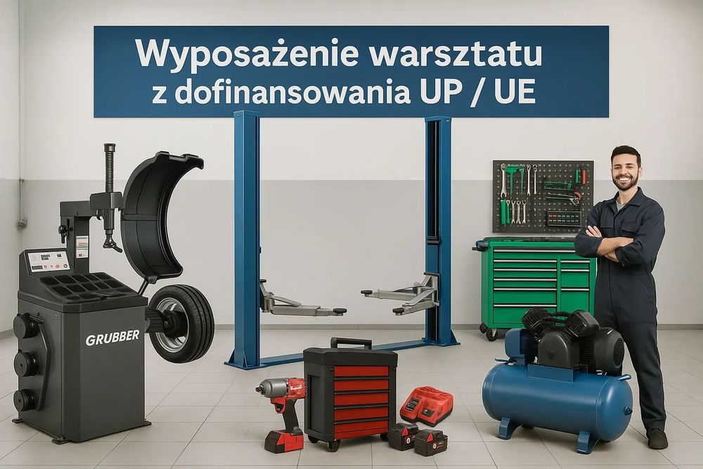 Wyposażenie warsztatu z dofinansowania Urzędu Pracy – kompleksowa oferta