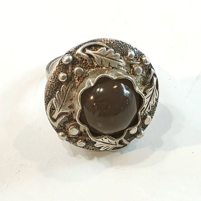 Warmet Srebrny pierścionek " dąbek "