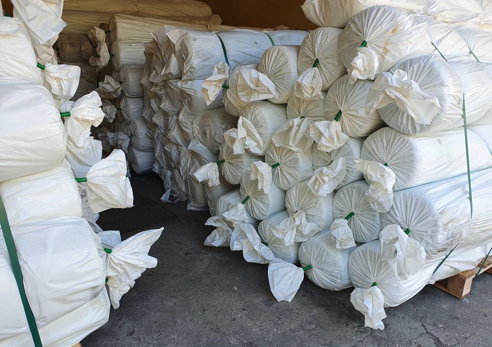 GEOWŁÓKNINA Drogowa 300g BIAŁA 200cm x 50m Włóknina pod Kostkę Drogi