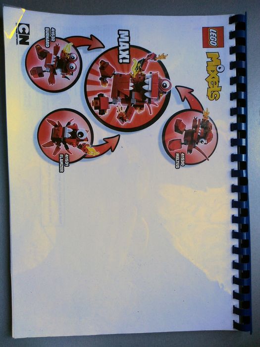 Lego mixels seria 4 instrukcja składania