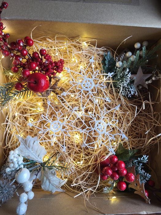 Zestaw 3 gwiazdek szydełkowych handmade