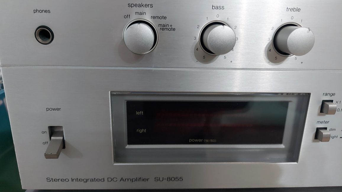 Wzmacniacz TECHNICS SU-8055 + ST-8055
