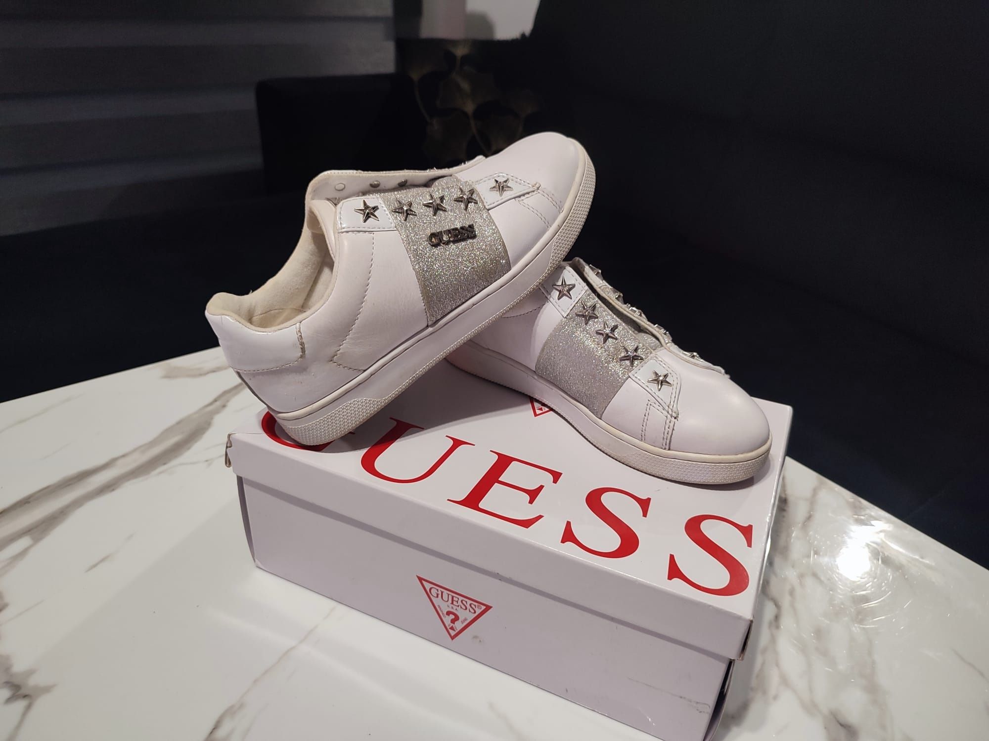 Guess 36 Oryginalne Buty Sneakersy 400Zł Sklep Idealne