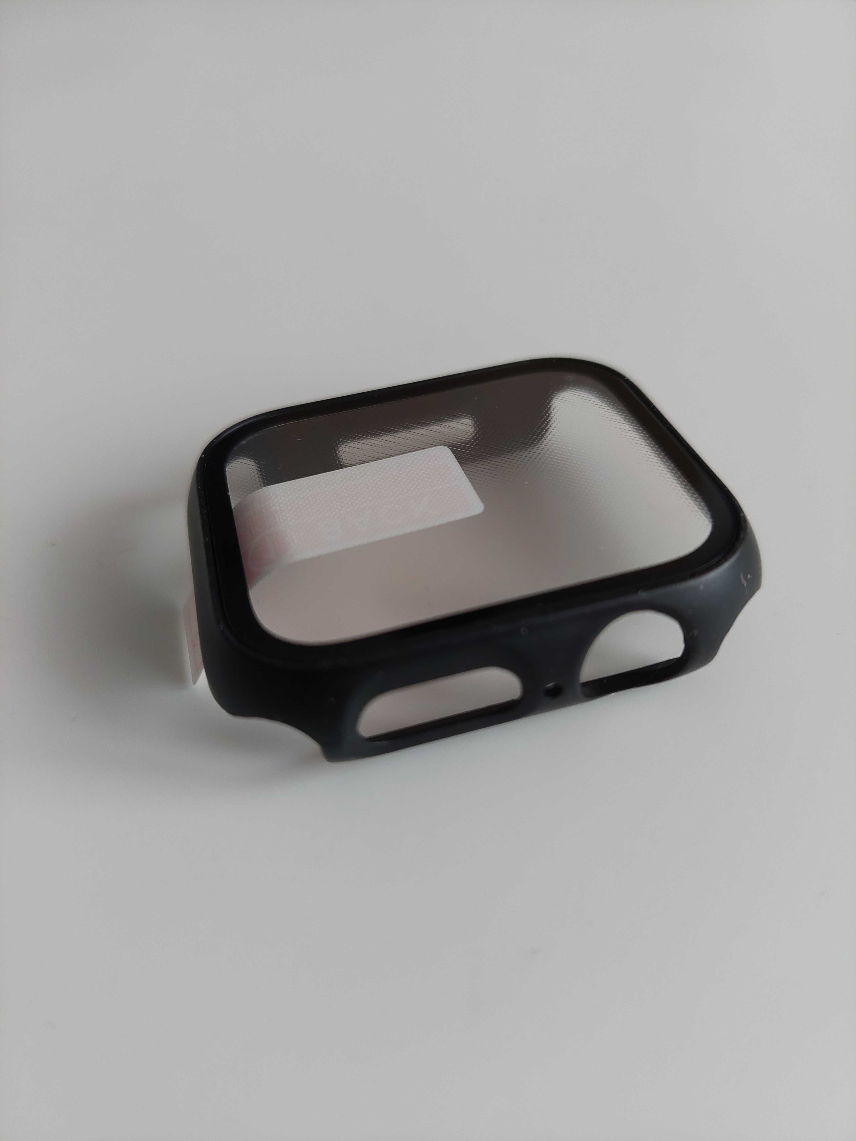 Etui +szkło-nakładka do Smart Watch Series 7. 3 sztuki