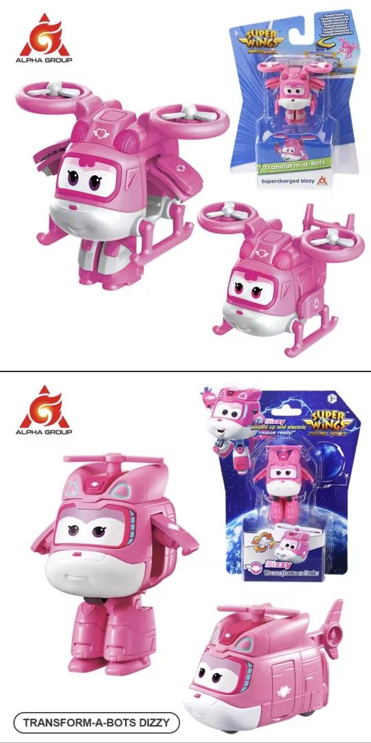 Super Wings Дитячий робот трансформер Супер крила