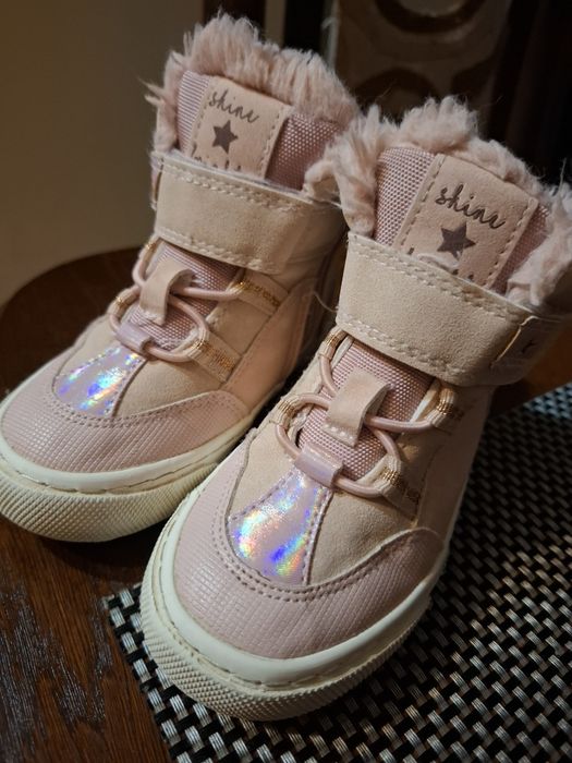 Buty za kostkę dla dziewczynki