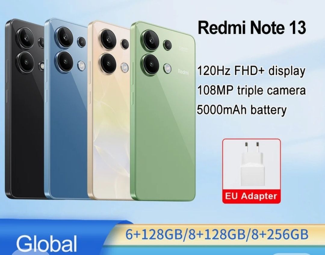 Смартфон Xiaomi Redmi Note 13  (8/256)