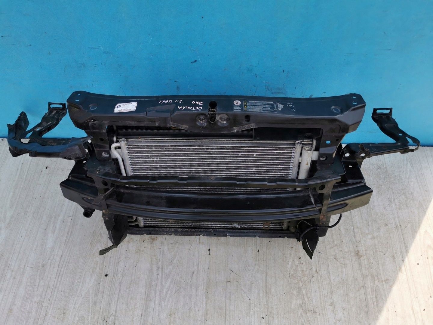 Skoda Octavia II 1Z Lift 2008/2012 wzmocnienie pas chłodnice 2.0 TDI