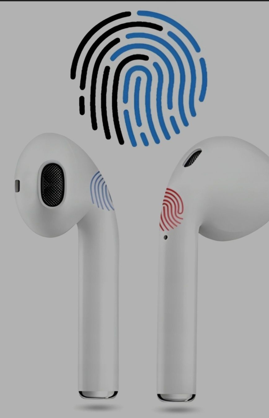 Białe Słuchawki Bezprzewodowe BLUETOOTH