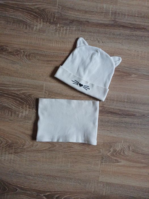 Комплект шапка і снуд демісезон