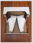 NIKE white sneakers, size 39