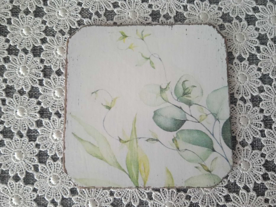 Podkładki pod kubki 6 szt. Zapakowane na prezent