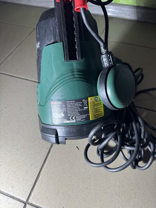 Насос поргужной дренажный для чистой воды Parkside PTPK 400W b1