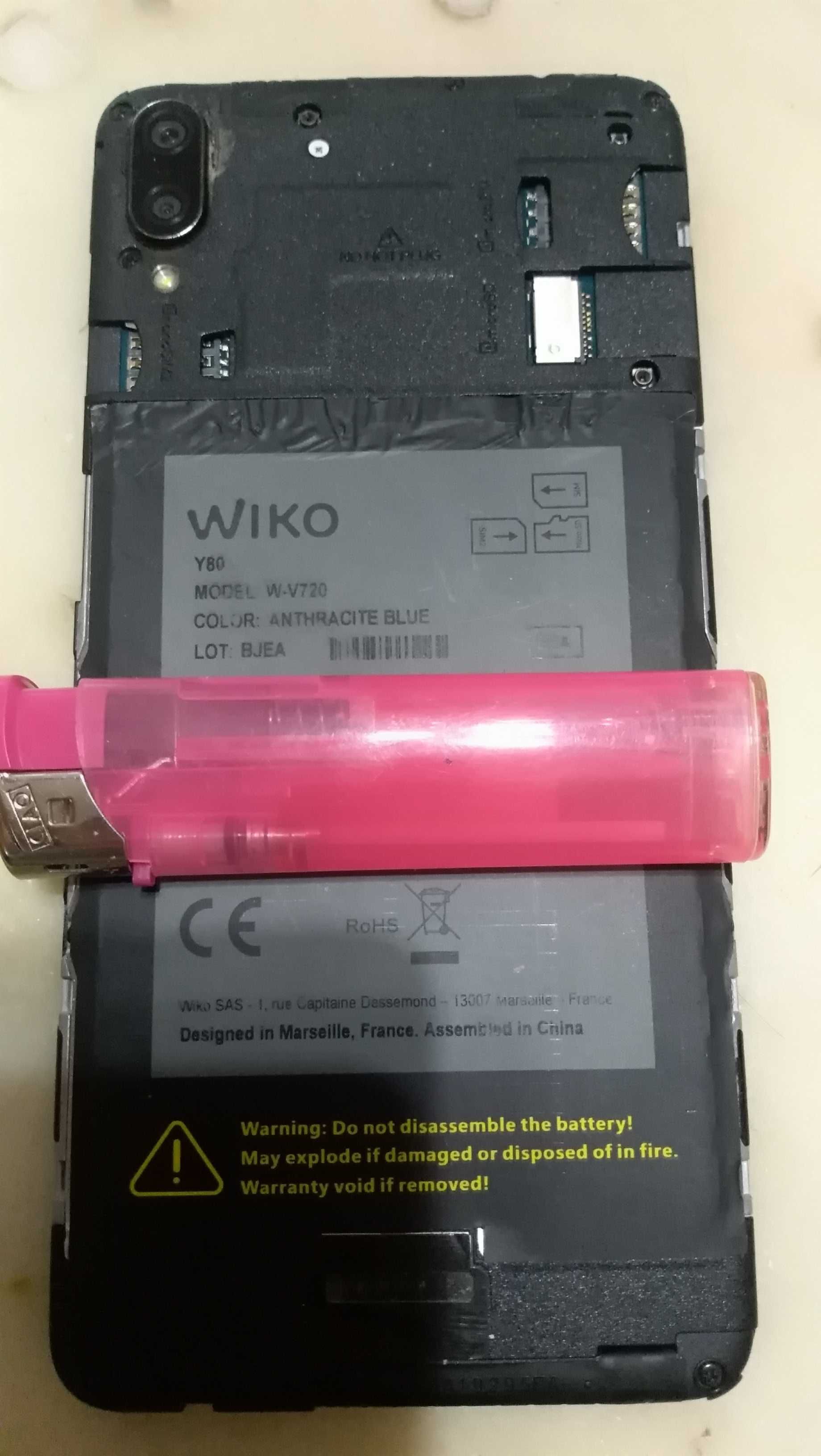 смартфон Wiko Y80 + power bank
