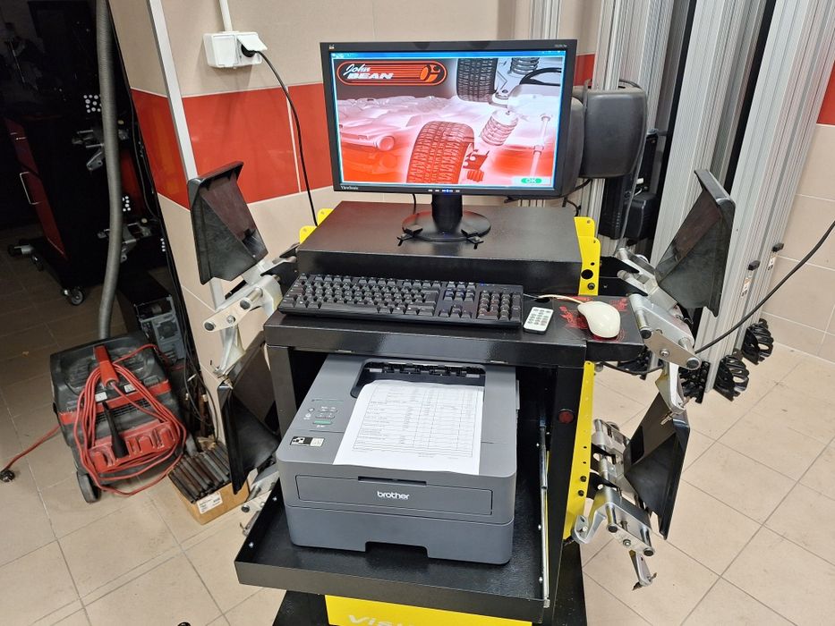 John Bean 3D Lift baza Pojazdów 25r. geometria kół zbieżność