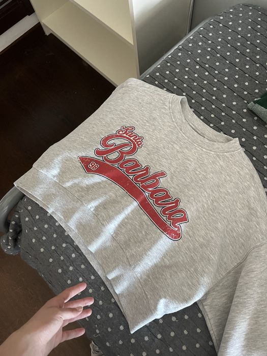 Sweat curta cinzenta