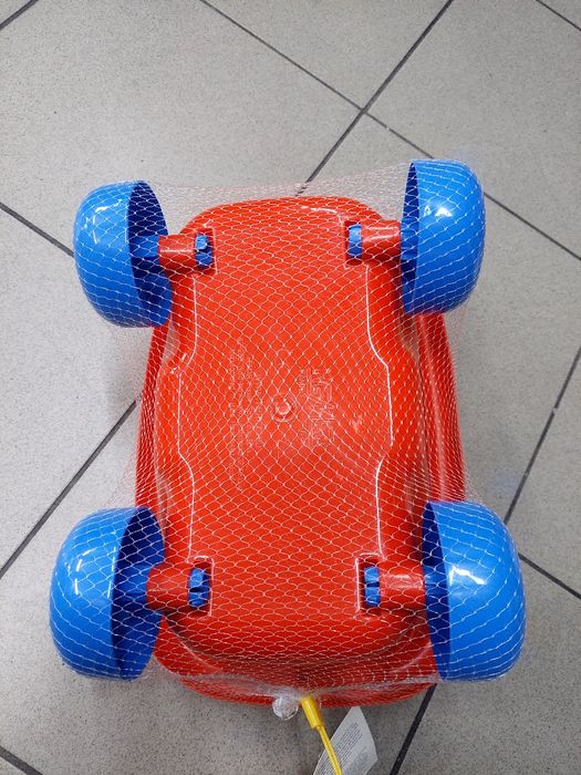 Wózek z zestawem do piasku wiaderko grabki foremki sitko U TIGERA