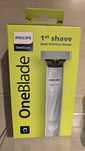 Philips OneBlade 1st Shave maszynka elektryczna do golenia