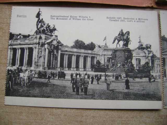 Starocie z PRL - Stare pocztówki przedwojenne = Folder 12 sztuk Berlin