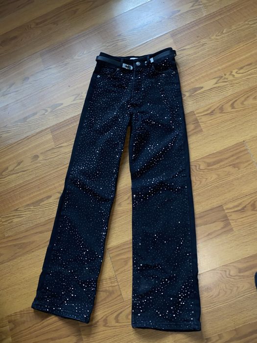 Джинси в стразах/джинси в камушках