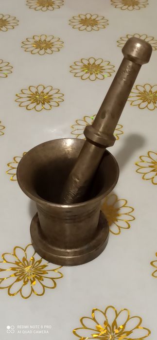 Латунная Ступка с Пестиком 2 кг с клеймом