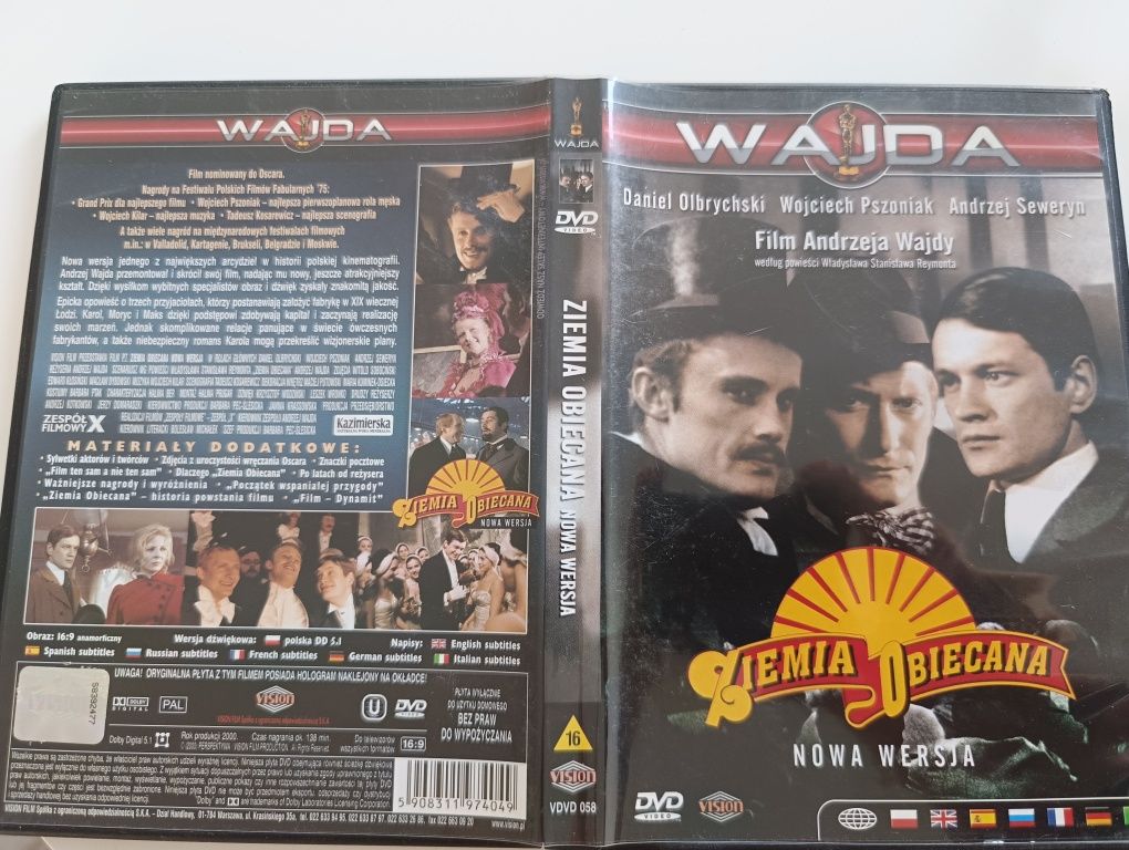 Ziemia obiecana, DVD, polski lektor