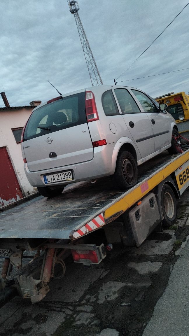 Sprzedam części Opel Meriva kod lak. 157 Lift  Maska Błotnik Lampa