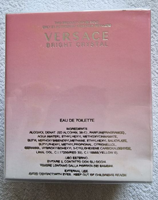 Versace bright Crystal 90 ml
