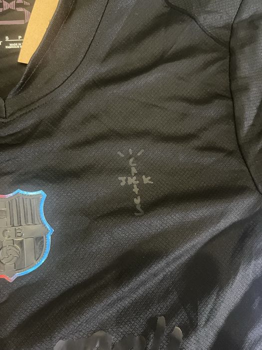 Camisa Barcelona X Travis Scott