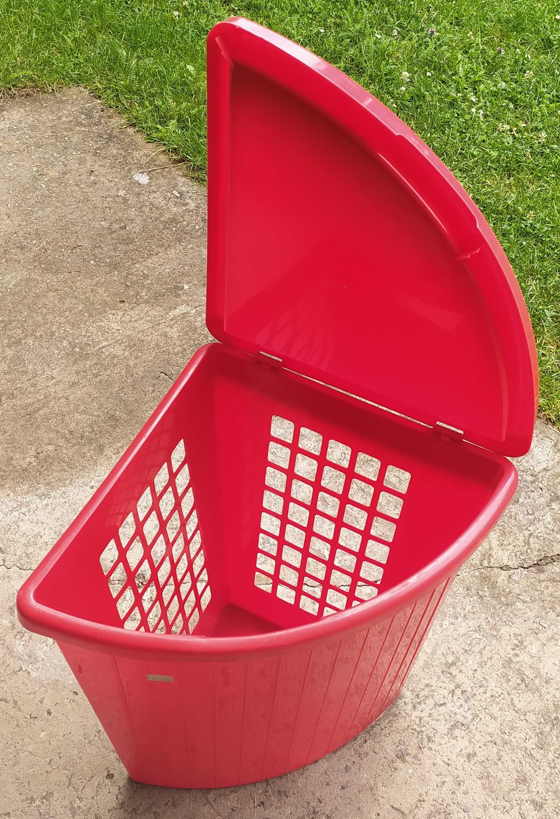 Duży zestaw akcesoriów łazienkowych plastikowych