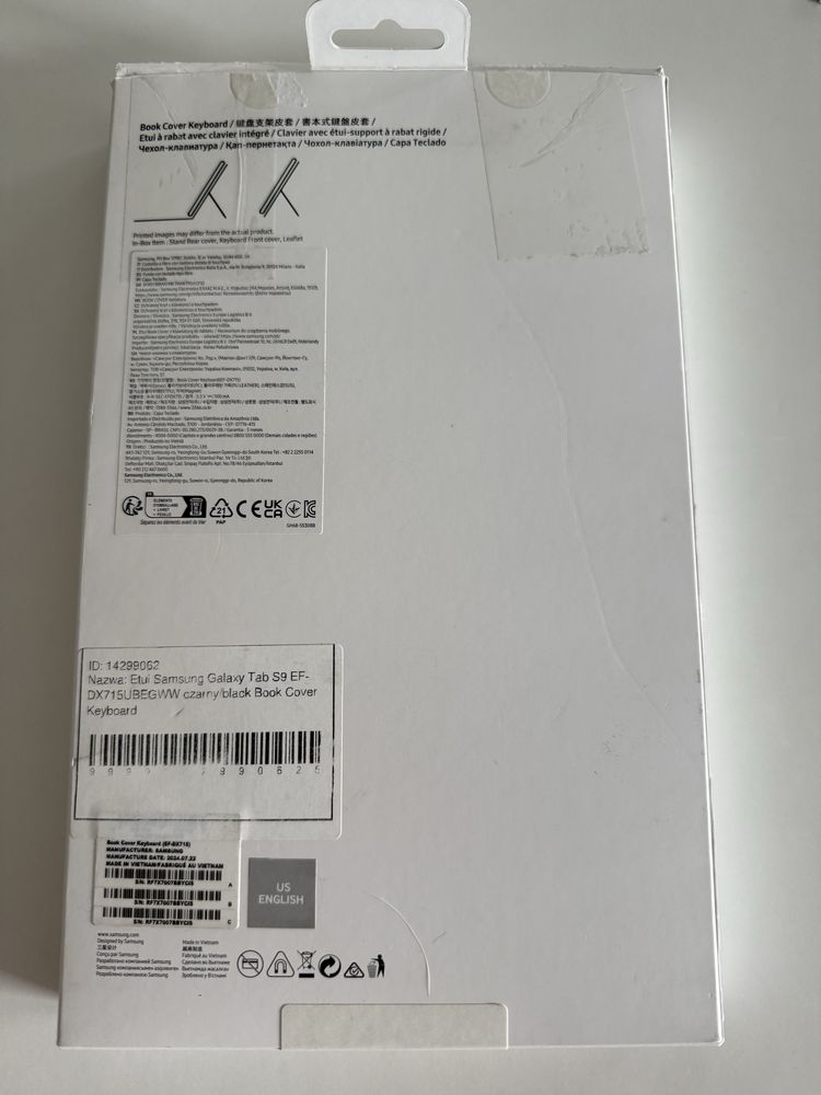 KLAWIATURA do Samsung Galaxy S9, S9 FE, S10, S10 FE| Cały komplet
