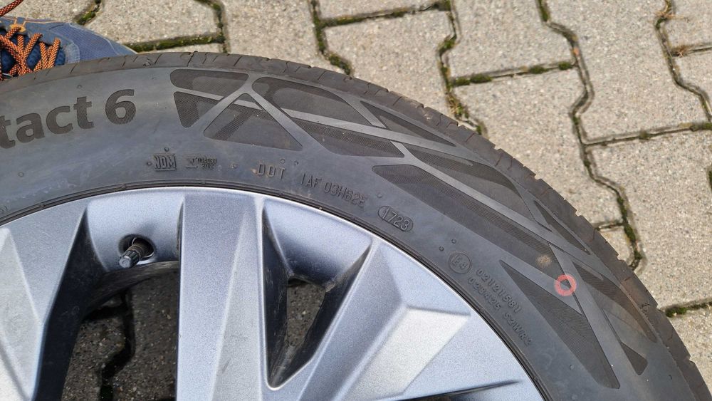 Org. felgi do Kia Sportage 18 cali, Continental Ecocontact6 235/55R18
