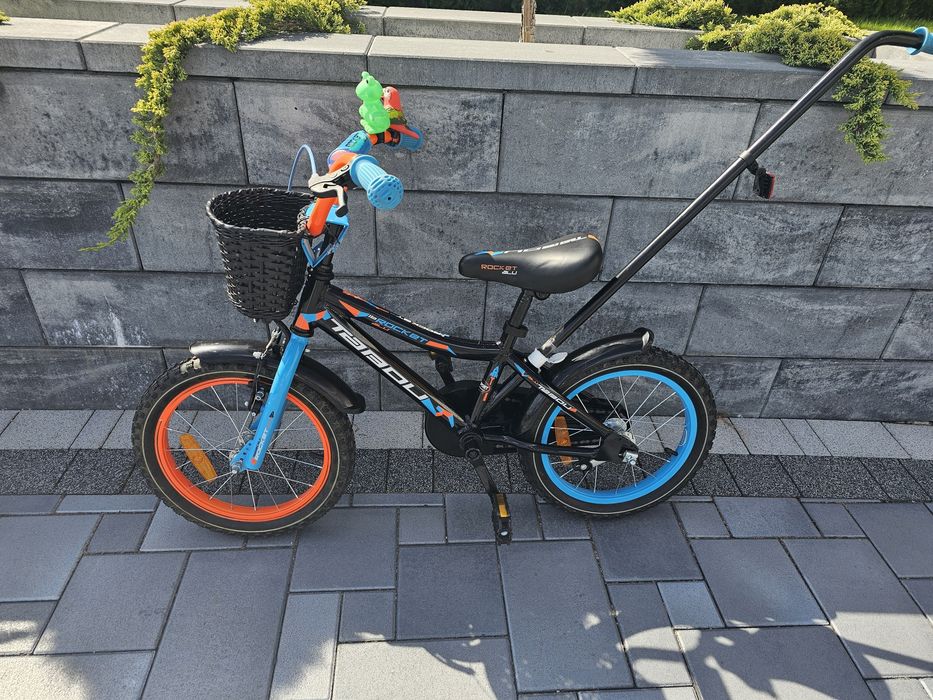 Rower Rocket Tabou aluminiowy, kolka boczne