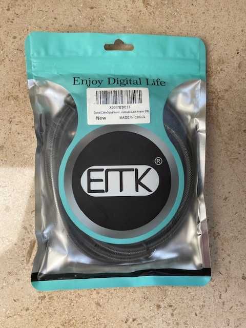 EMK Optical Cable Digital Sound 3M