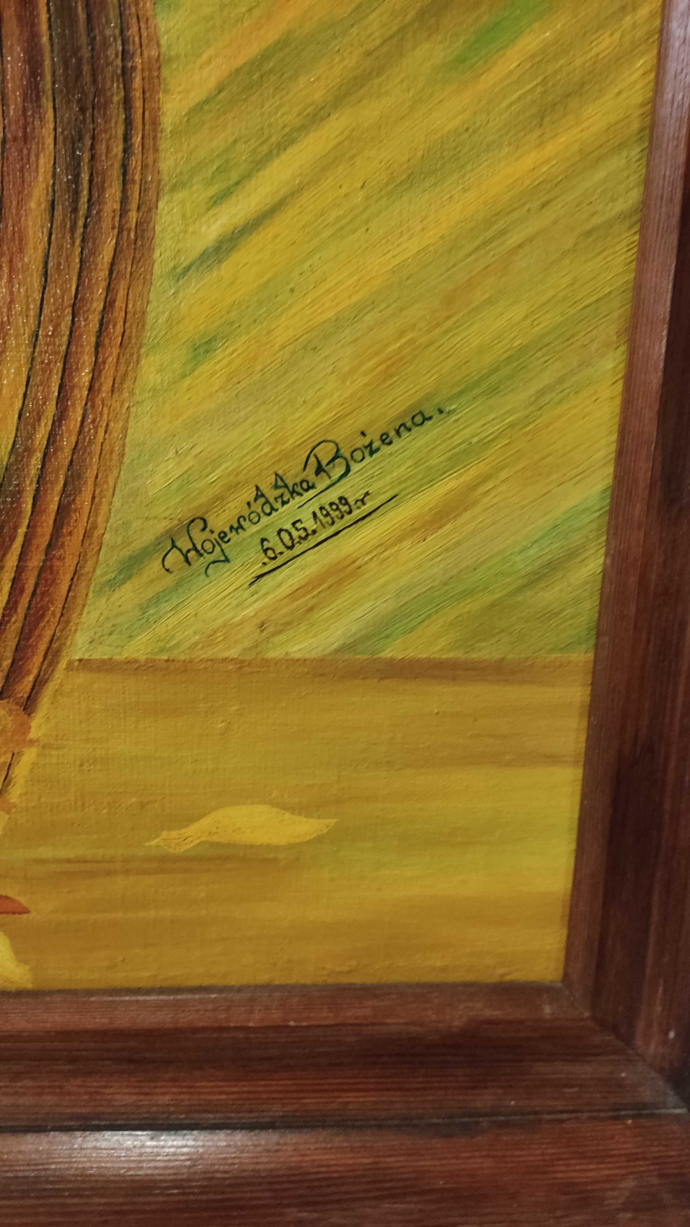 Obraz olejny malowany ręcznie 90x60 (110/80)