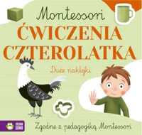 Montessori. Ćwiczenia czterolatka - Zuzanna Osuchowska, Zuzanna Pacho