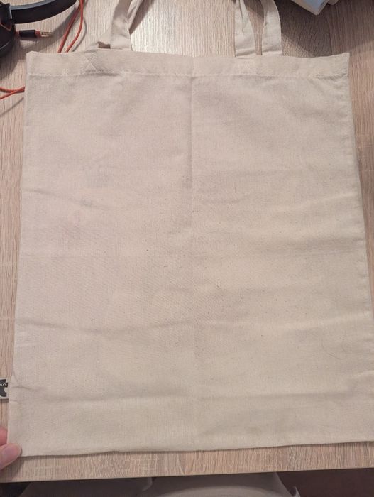 Torba shopper z łabędziem